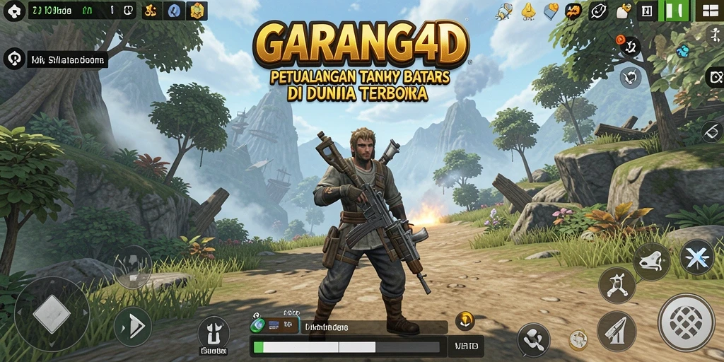 Tampilan gameplay menarik di dunia terbuka GARANG4D.