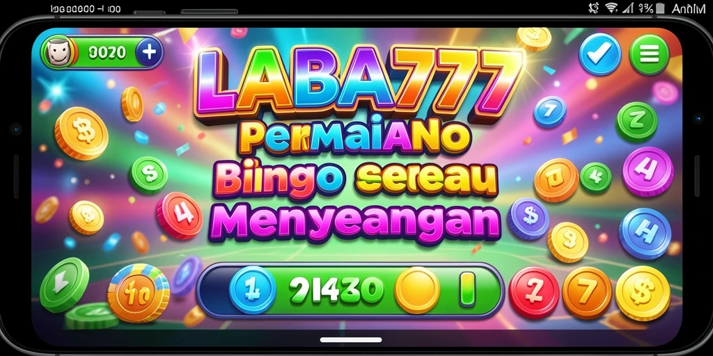 Screenshot gameplay LABA777 dengan suasana Bingo yang seru.