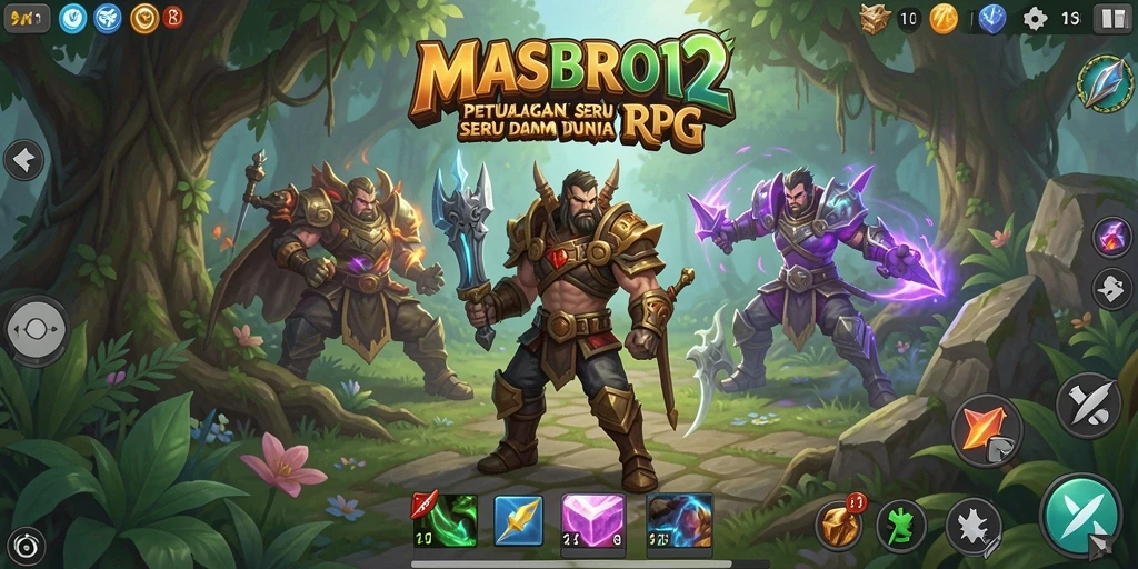 Tampilan gameplay menarik dengan petualangan RPG yang mengasyikkan.