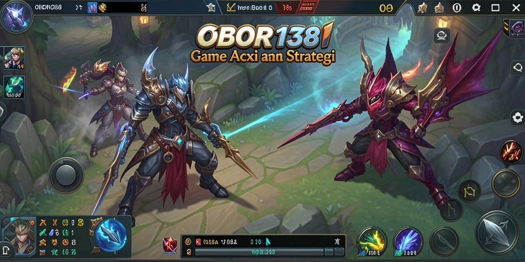 Gameplay menarik OBOR138 dengan pertarungan tim yang strategis.