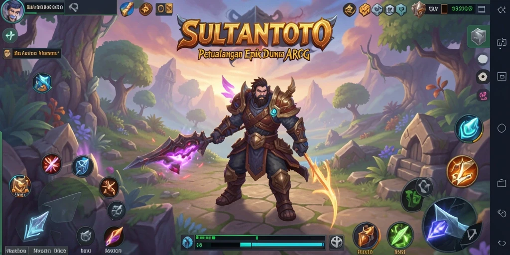 Tampilan gameplay ARPG yang mendebarkan di SULTANTOTO