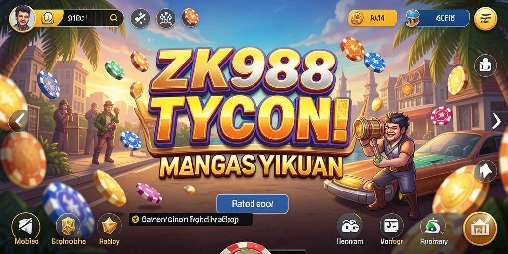 Gameplay ZK988 yang seru dan menantang di dunia Tycoon.